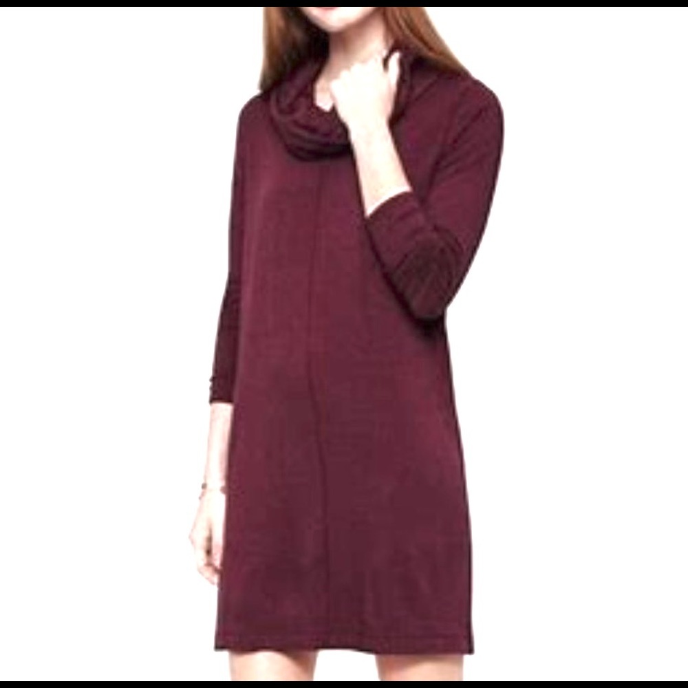 Lou and Grey Signature Cowl Neck Sweater Dress,